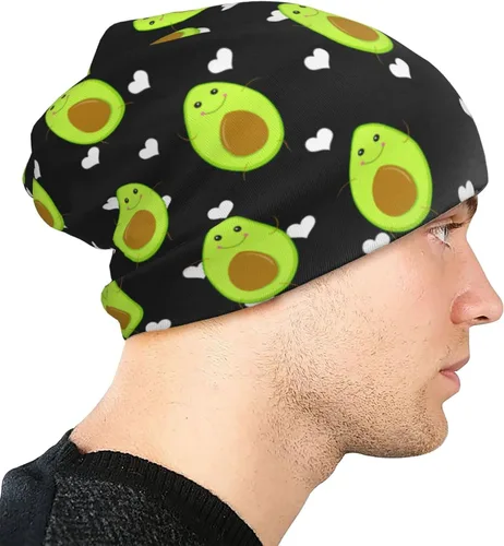 Vista 6 de CKCICSCS Gorro holgado de calavera para mujeres y hombres, gorro elástico suave para correr, cálido, fresco, holgado, gorro ligero, gorro para dormir