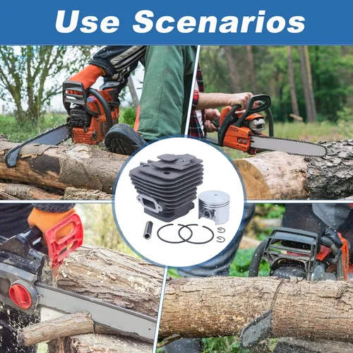 Vista 7 de Pistón de cilindro de 1.929 in con kit de junta de tambor de embrague para motosierra Stihl MS361