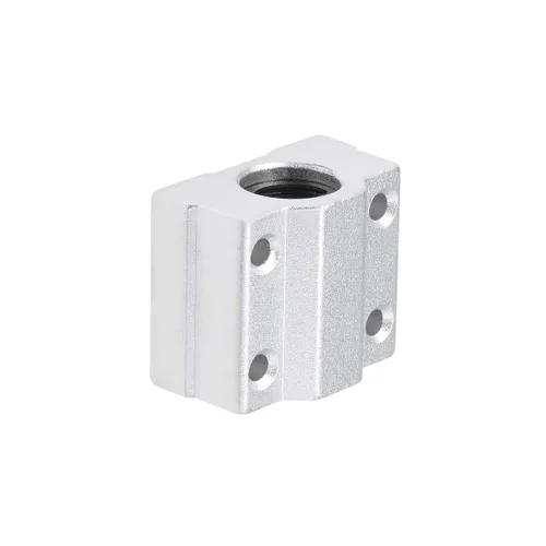 Vista 4 de uxcell Unidades lineales del bloque deslizante SCS6UU del cojinete de bolas de 19.7 ft m, orificio de 19.7 ft m 2pcs