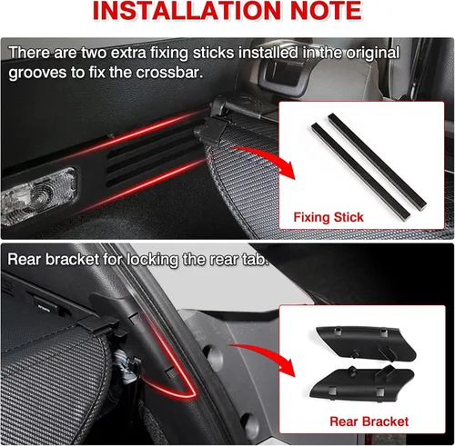 Vista 6 de Powerty Cubierta de carga para Honda HRV 2016-2021 2022 Cubierta retráctil para maletero Cubierta de blindaje de maletero para accesorios HR-V