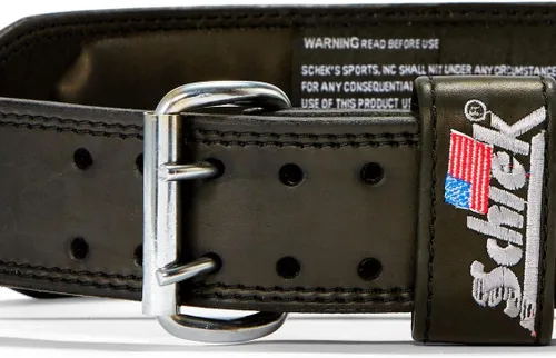 Vista 5 de Schiek Jay Cutler Signature - Cinturón de cuero para levantamiento de pesas