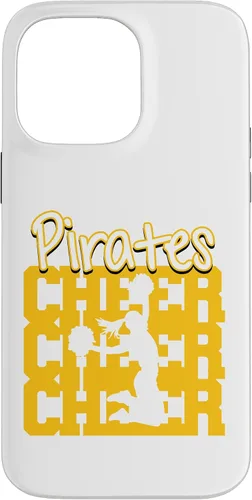 Vista 21 de Pirates Cheer Back to School Cheerleading Spirit GY Case for iPhone 17
