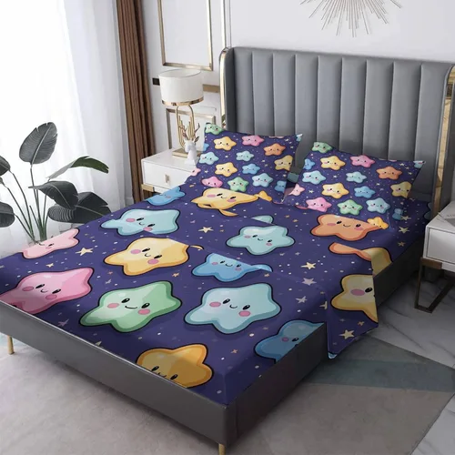 Vista 9 de Sábanas de aguacate tamaño individual – Sábanas kawaii, microfibra suave y bolsillo profundo, sábanas y fundas de almohada estampadas sin arrugas, 3