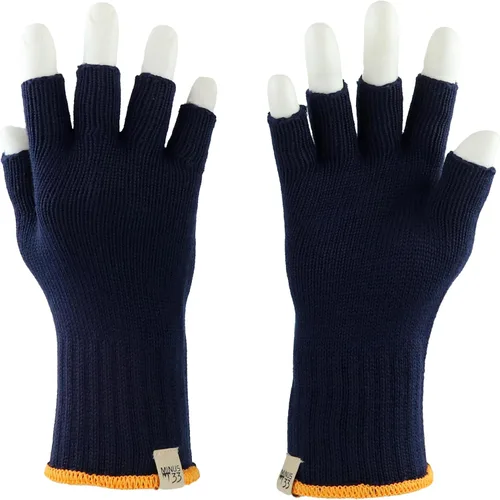 Vista 11 de Minus33 Merino Wool Forro de guantes sin dedos Gris ceniza
