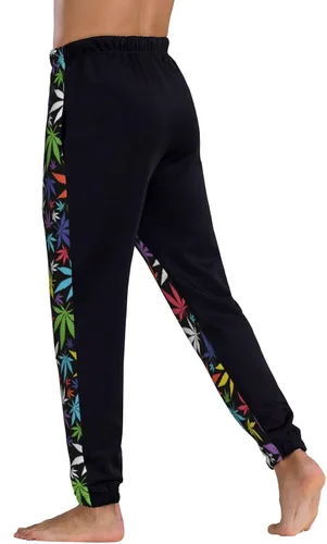 Vista 5 de AUISS Pantalones deportivos de la bandera de Cuba para hombre, pantalones deportivos divertidos, pantalones deportivos casuales de entrenamiento