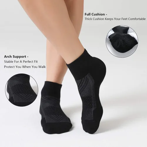 Vista 5 de CS CELERSPORT 6 pares de calcetines deportivos para correr para mujer