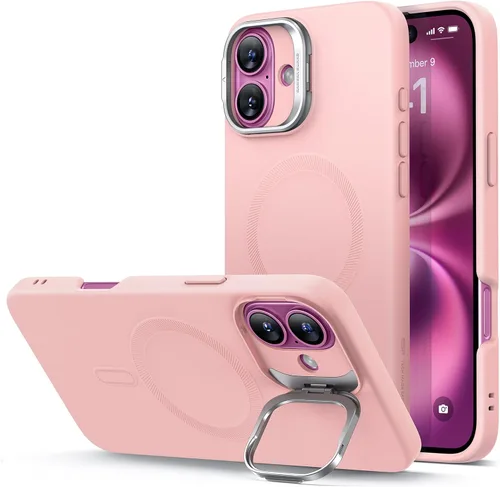 Vista 96 de ESR Funda para iPhone 13 Pro, compatible con MagSafe, protección de grado militar a prueba de golpes, soporte de anillo de cámara integrado, funda