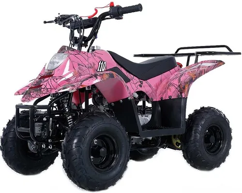 Vista 10 de HHH 110cc ATV Boulder 110B1 Gas Quad Youth Niños completamente automáticos 4 Wheeler