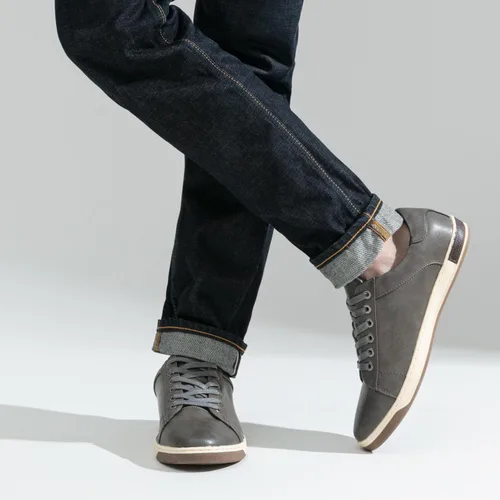 Vista 7 de Vostey Men's Sneakers Fashion Casual Shoes Dress Sneaker Oxford Shoes