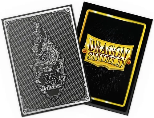 Vista 4 de Dragon Shield Fundas de arte mate 25 aniversario 100 CT - Fundas TCG suaves y resistentes Compatible con Pokemon, One Piece & Magic the