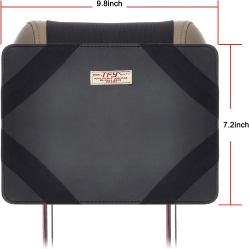 Vista 3 de TFY Soporte para reposacabezas de coche para reproductor de DVD portátil – 2 piezas