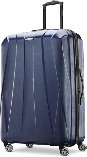 Vista 46 de Samsonite Centric 2 Set de maletas rígidas expandibles con ruedas giratorias dobles, Azul Caribe, Juego de 2 piezas (equipaje de mano/grande)