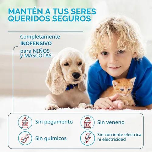 Vista 4 de Trazon Trampas para ratones humanitarias que atrapan y liberan que funcionan, trampas para ratones vivos que no matan, trampas reutilizables