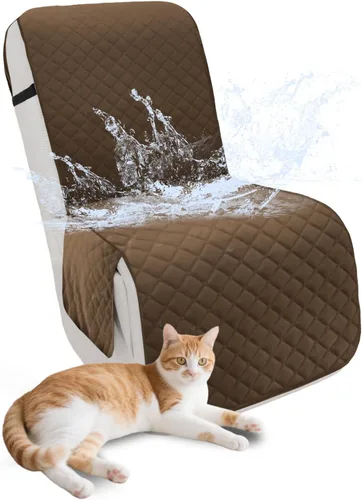 Vista 42 de Fundas para sofá modular reclinable, de terciopelo en forma de L, funda de consola central para perros y mascotas, lavable antideslizante, 1 funda