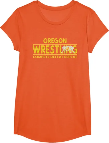 Vista 41 de Oregon Wrestling - Camiseta para competir, derrota, repetir