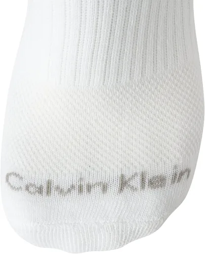 Vista 132 de Calvin Klein Calcetines para hombre, mezcla de algodón, acolchados, sin talla, forro de calcetines atléticos (6 unidades)