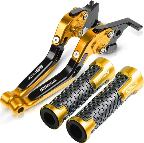 Vista 21 de Motocicleta para BMW F650GS 2000 2001 2002 2003 2004 2005 F 650 GS Mango de embrague de freno Logo F650GS Accesorios de motocicleta Palanca