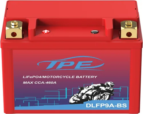 Vista 8 de TPE - Batería de litio de 12V para motocicletas YTX5L-BS 3AH 300CCA con BMS inteligente y pantalla LCD LiFePO4, batería de arranque