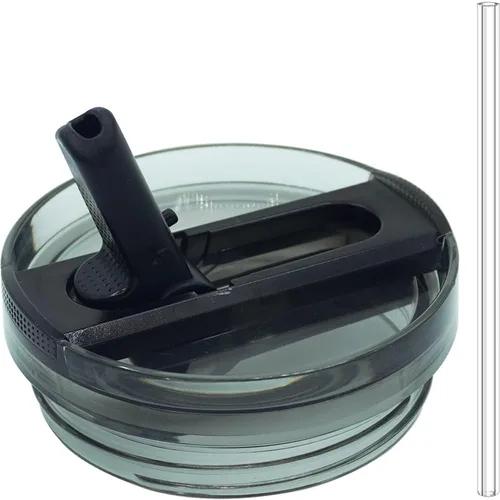 Vista 12 de Dreamfocus Tapa de Pajita Abatible a Prueba de Fugas de 14 oz Repuesto para Vaso Stanley de 14 oz Quencher H2.0 y ProTour Azur