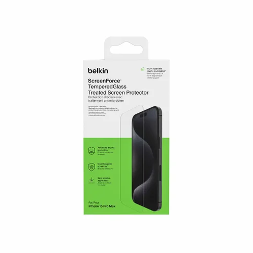 Vista 6 de Protector de Pantalla para Tablet iPhone 15 Pro Max Belkin OVA138ZZ