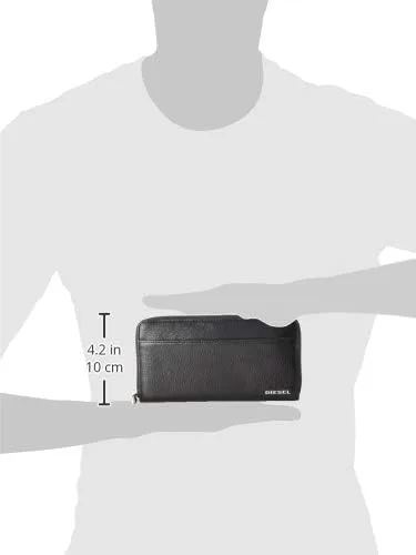 Vista 5 de Diesel THESTARTER 24 ZIPOCKET Cartera para hombre negrogris claro