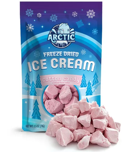 Vista 68 de Arctic Farms Trozos de Helado Liofilizado Empaquetados y en Caja - No se Derrite (1 libra, S'mores)
