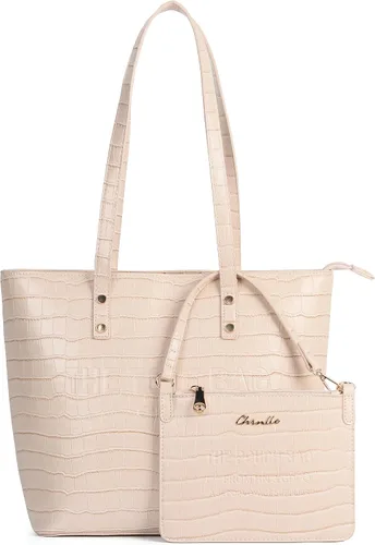 Vista 14 de Chinllo Bolso de mano para mujer, bolso mediano con asa superior