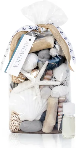Vista 14 de Popurri de lavanda ámbar Bolsa grande de 20 onzas + frasco de fragancia Aromas de lavanda triturada, ámbar de cristal, eucalipto blanco