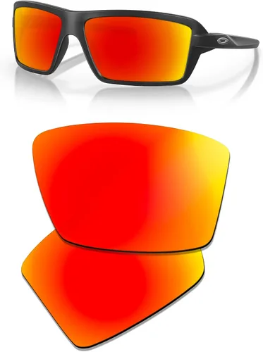 Vista 4 de Prizo ORL Lentes de repuesto para gafas de sol Oakley Cables OO9129 - Multiopciones