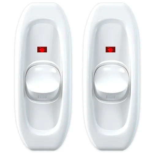 Vista 11 de Interruptor de electrodomésticos, botón de encendido/apagado, lámpara de mesa, luz de escritorio, interruptor de cable en línea, 250 V, 10 A, negro
