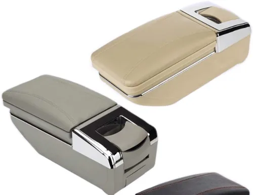 Vista 5 de Reposabrazos de cuero para consola central de automóvil, compatible con SUZUKI SX4 2008 2009 2010 2011 2012 2013 2014 2015 2016 2017