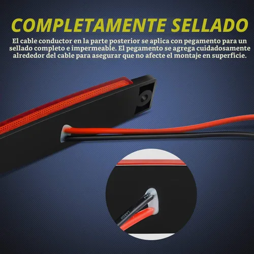 Vista 7 de Nilight Luz de Marcador Lateral 30PCS 3.8 Pulgadas Ámbar Rojo Blanco 6 LED Indicador Luz de Posición Marina Barco Luces de Navegación para Yate