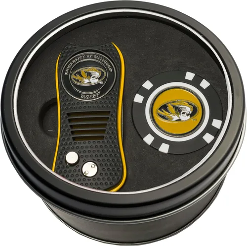 Vista 23 de Team Golf NCAA - Juego de regalo de lata unisex para adultos con herramienta Switchfix Divot y chip de golf
