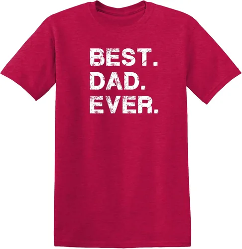 Vista 24 de Feelin Good Tees El mejor regalo de papá para papá, camiseta gráfica divertida del Día del Padre "Best Dad Ever" Camisetas gráficas novedosas