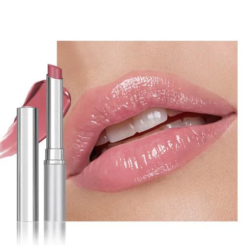 Vista 15 de Tinte labial marrón oscuro con tinte de miel, bálsamo labial, brillo labial, lápiz labial, tintes labiales hidratantes transparentes, color labial