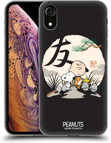 Vista 202 de Carcasa de gel para iPhone 7 Plus/iPhone 8 Plus, diseño de Snoopy Oriental de Peanuts, Badges
