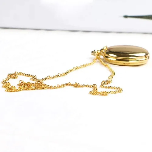 Vista 6 de alladaga Juego de 2 relojes de bolsillo clásicos con cadena para hombre y mujer