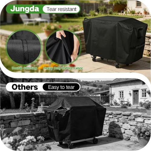 Vista 3 de Fundas para parrilla Blackstone Modelo 2350 2401 de 22 pulgadas, cubierta de barbacoa para parrilla Blackstone de 2 quemadores de 22 pulgadas