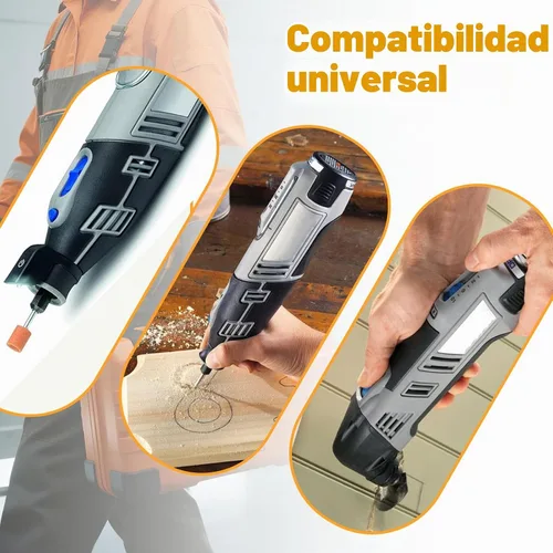 Vista 7 de Shentec 3.0Ah 12V Kit de batería compatible con Dremel 8200 8220 8300