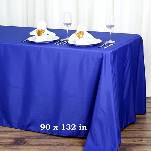 Vista 4 de Balsa Circle Mantel rectangular de poliéster de 90 x 132 pulgadas, color verde manzana, para bodas, fiestas, eventos, cocina, comedor