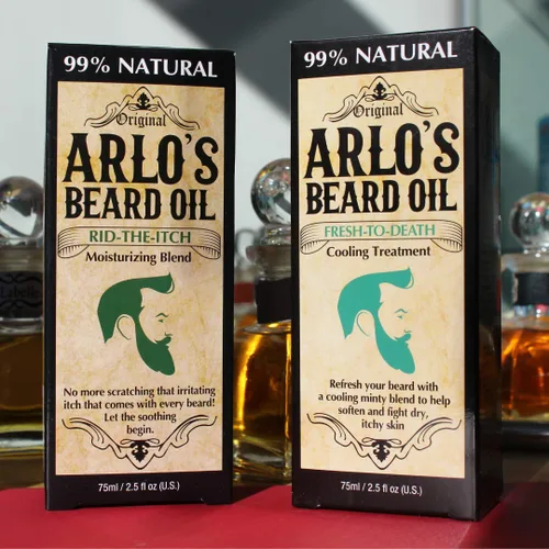 Vista 7 de Arlo's Aceite para barba con aceite de árbol de té 2.5 onzas