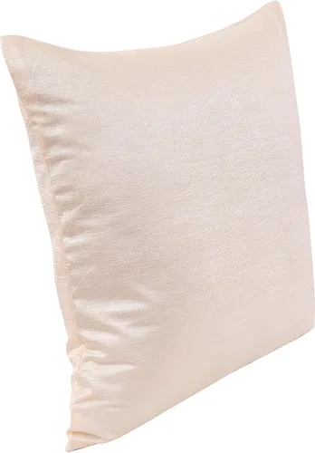 Vista 4 de The White Petals Almohadas decorativas color crema (juego de 2 fundas, crema, 20 x 20 pulgadas)