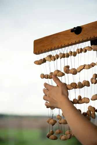 Vista 9 de Meinl Sonic Energy Seed Shell Chimes Instrumento de percusión — Sonidos naturales para meditación, ASMR, terapia de sonido, yoga