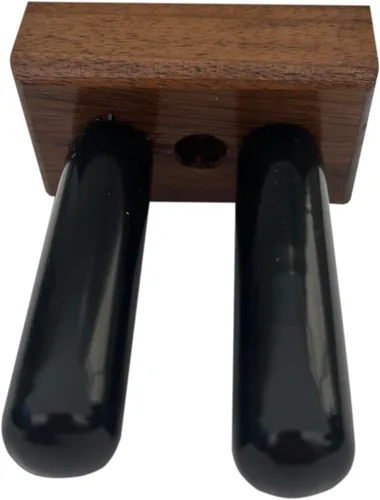 Vista 7 de Soporte de pared Bridge Stick (fabricado en los Estados Unidos) (nogal)