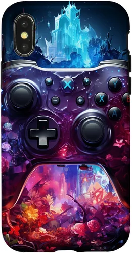 Vista 5 de Video Game Controller Gamer Funda para iPhone 17 para niños, adolescentes y hombres amantes