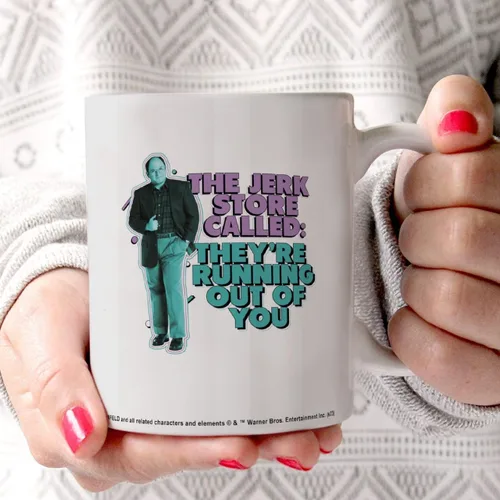 Vista 453 de Trend Setters Friends the Television Show – 25 años – Mercancía oficial – Taza de café o té de cerámica blanca de 11 onzas – perfecta para regalar