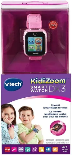 Vista 3 de VTech KidiZoom Smartwatch DX3 Rosa
