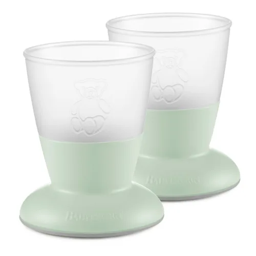 Vista 5 de BabyBjörn Vaso para bebé, paquete de 2, gris