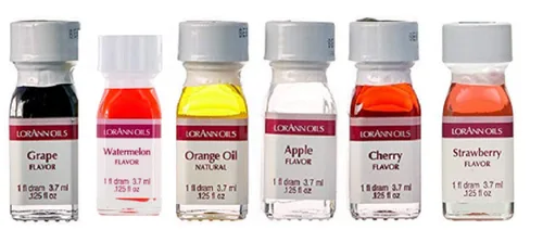 Vista 3 de LorAnn Super Strength Pack #2 - 6 sabores afrutados en botellas de 1 onza