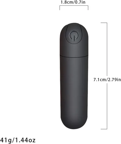 Vista 4 de Umania - Vibrador bullet para vagina, con USB Recargable, vibrador impermeable, juguetes sexuales para adultos, para mujeres